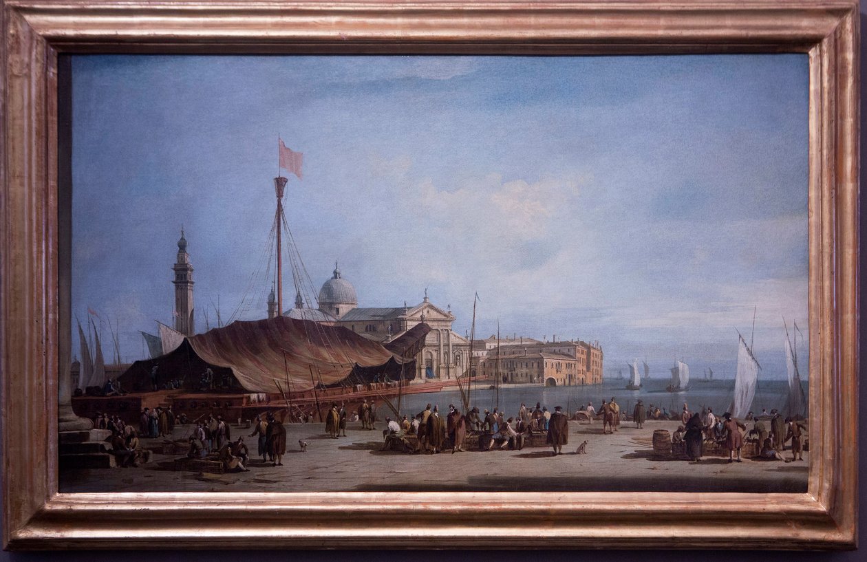 Näkymä San Giorgio Maggioresta tekijältä Francesco Guardi