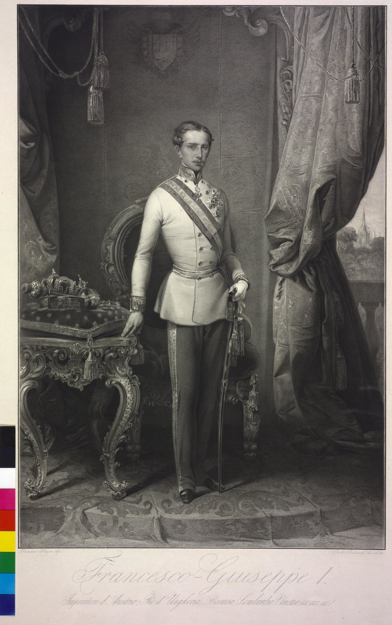 Itävallan keisari Franz Joseph I tekijältä Francesco Hayez