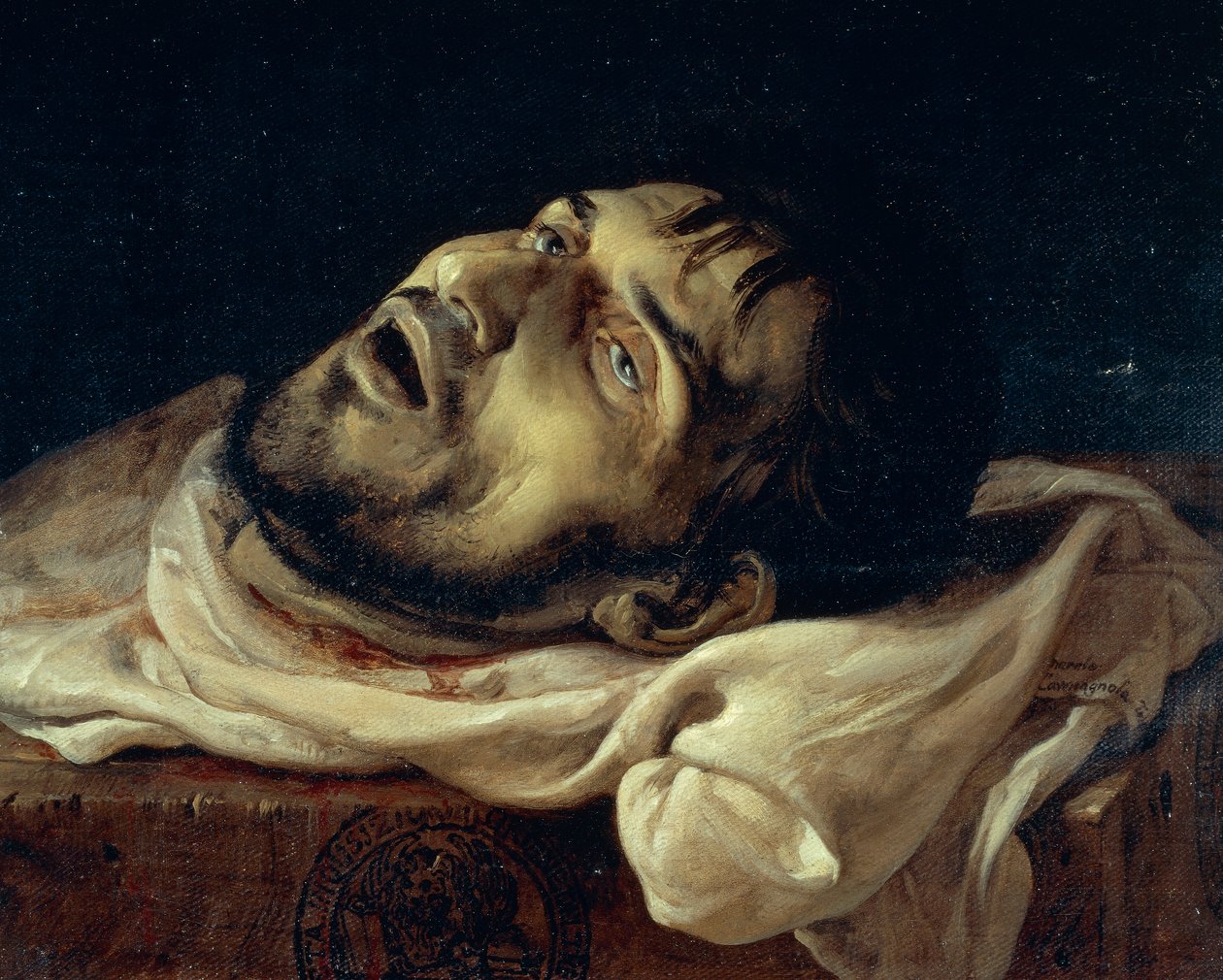 Cap del comte de Carmagnolafinnish tekijältä Francesco Hayez