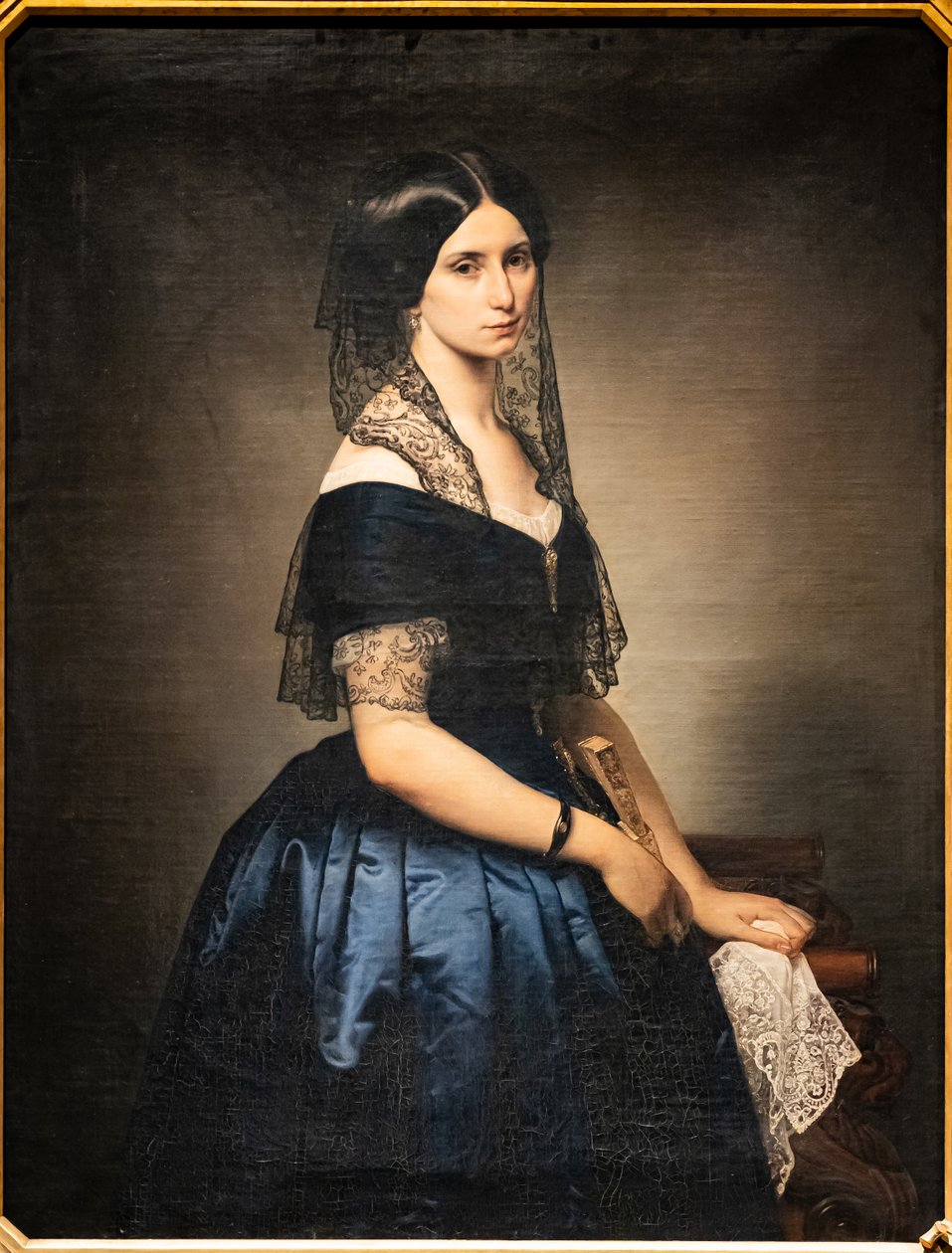 Antonietta Tarsis Basilicon muotokuva tekijältä Francesco Hayez
