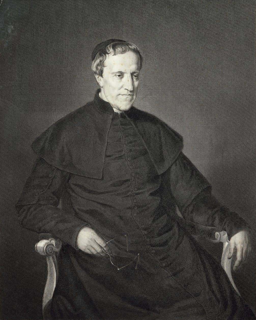 Antonio Rosminin muotokuva (Rovereto tekijältä Francesco Hayez