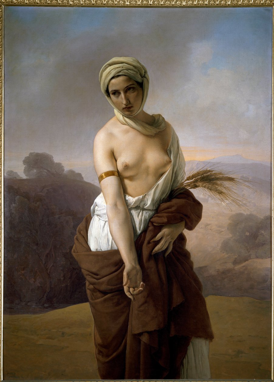 Ruth (öljy kankaalle tekijältä Francesco Hayez