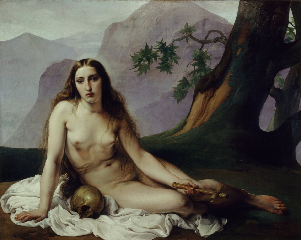 Katuva Maria Magdaleena, 1833. tekijältä Francesco Hayez