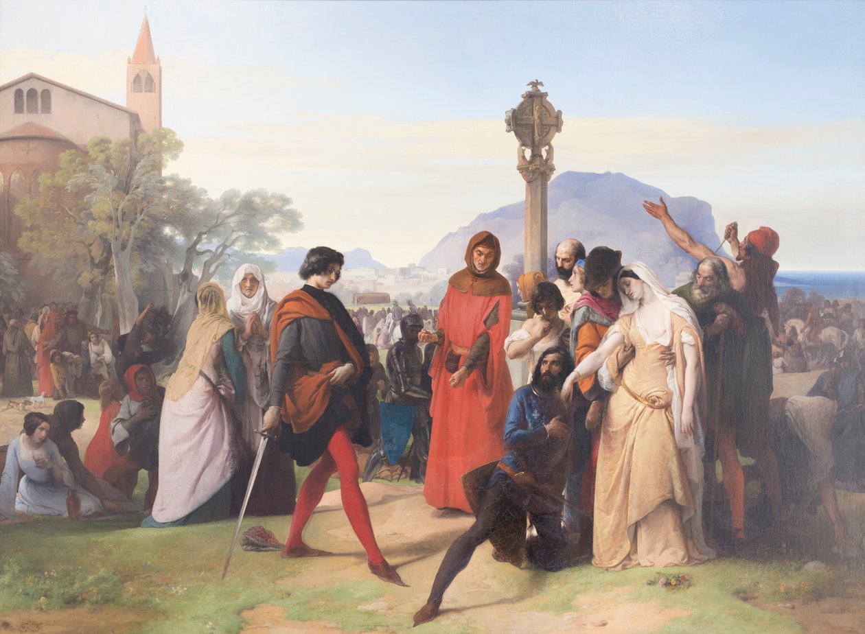 Sisilian Vespers tekijältä Francesco Hayez