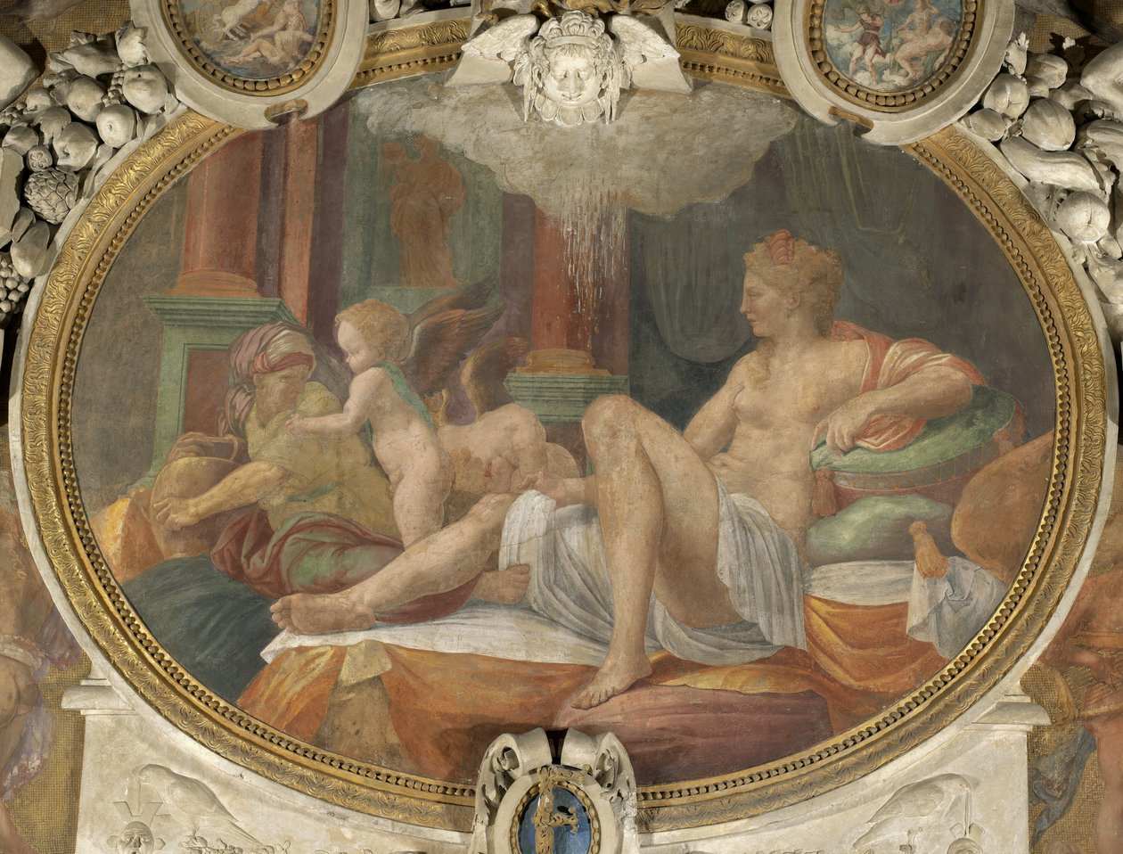 Danae tekijältä Francesco Primaticcio