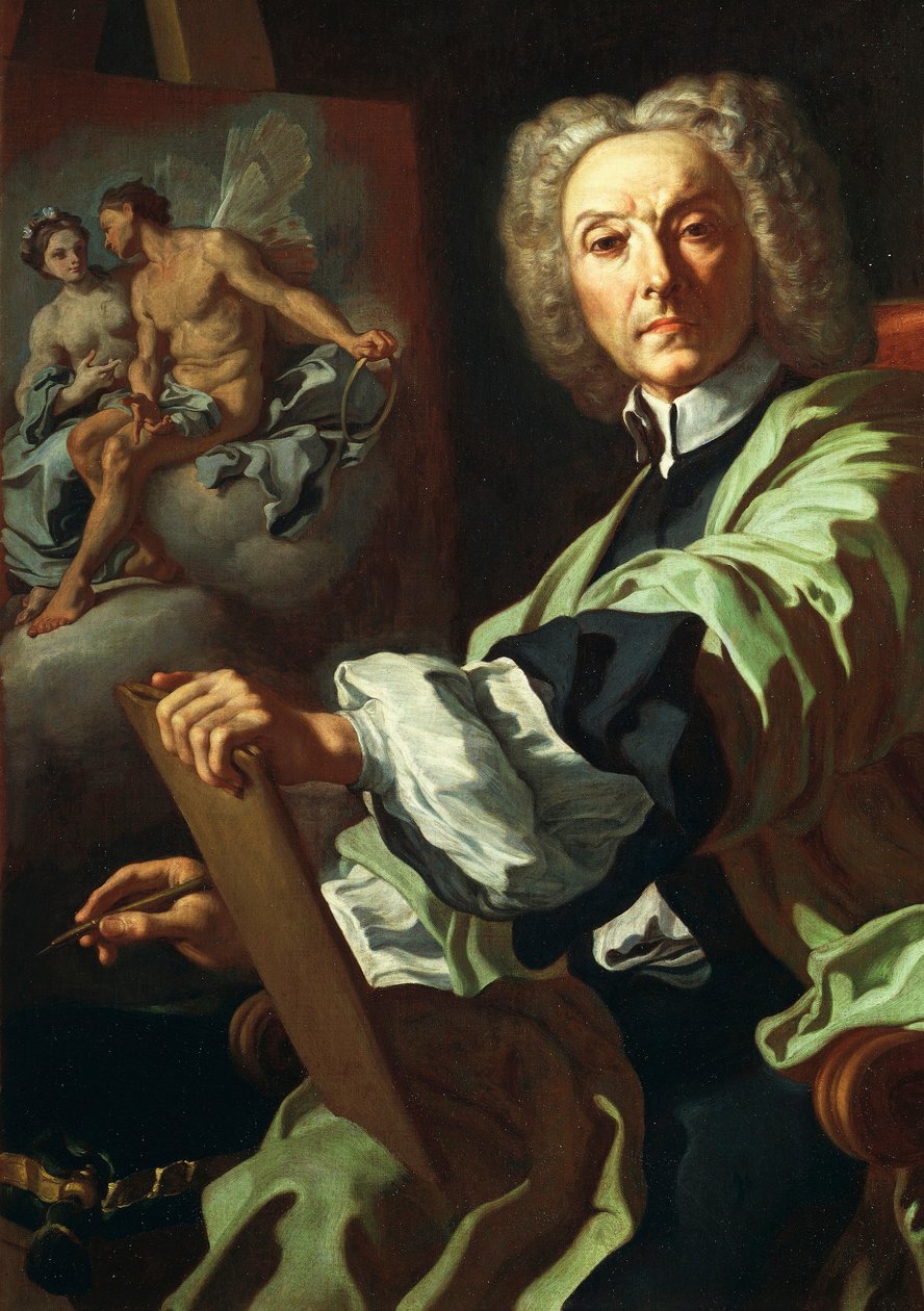 Omakuva tekijältä Francesco Solimena
