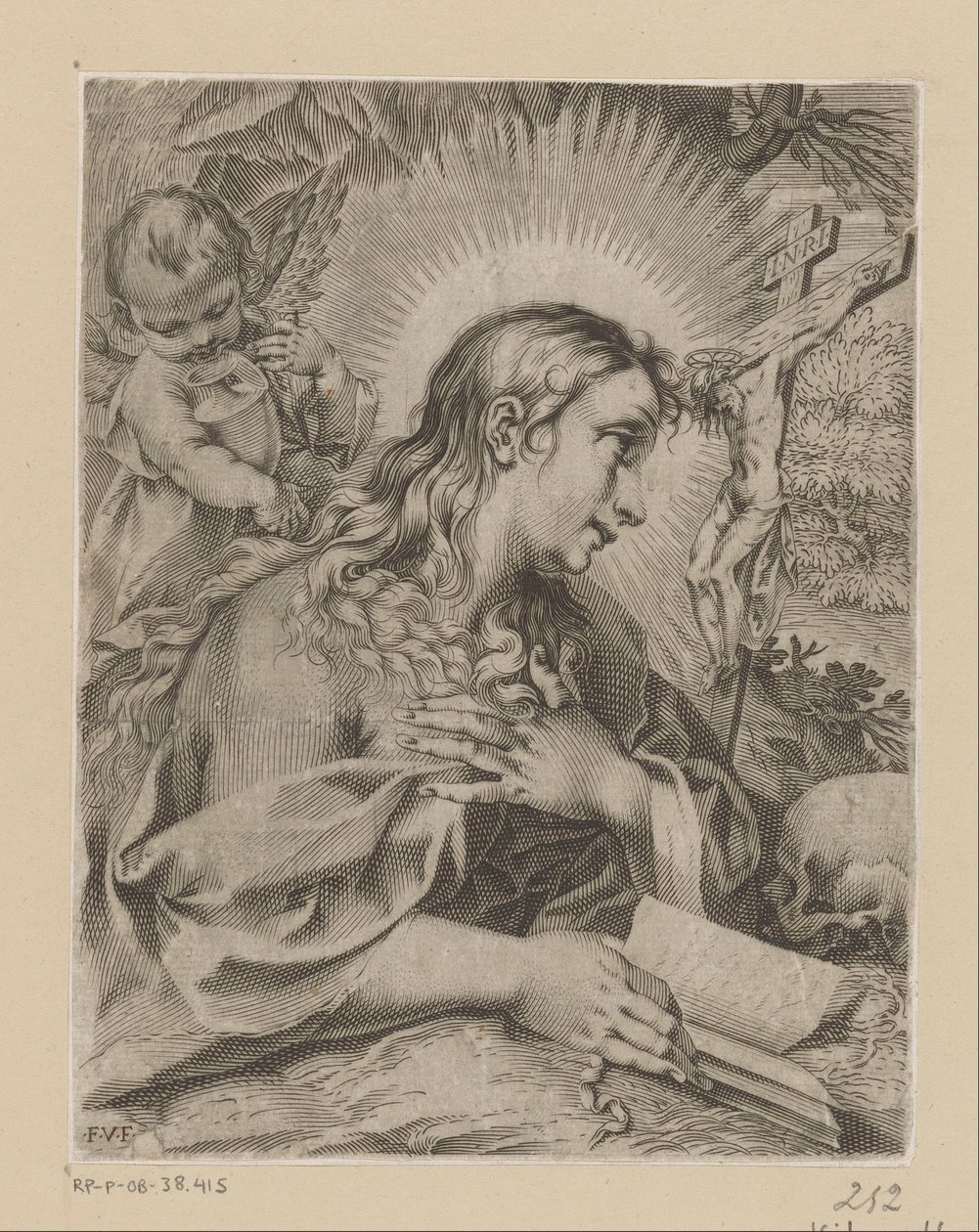 Maria Magdalena Boetawardille tekijältä Francesco Villamena