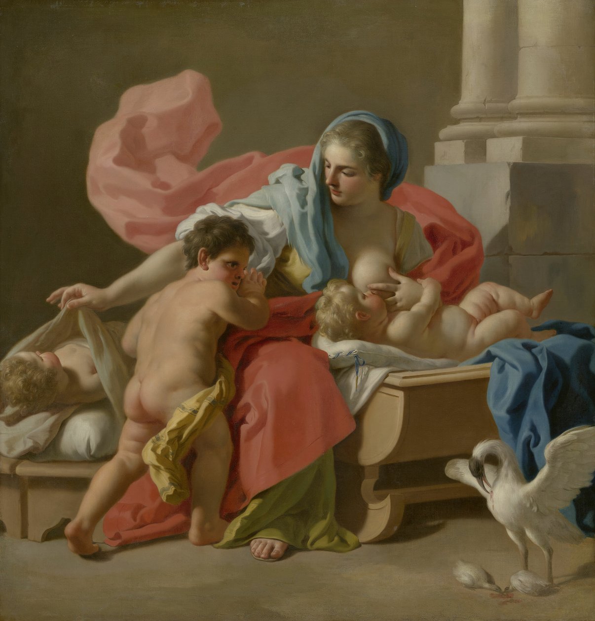 Hyväntekeväisyys, 174344. tekijältä Francesco de Mura