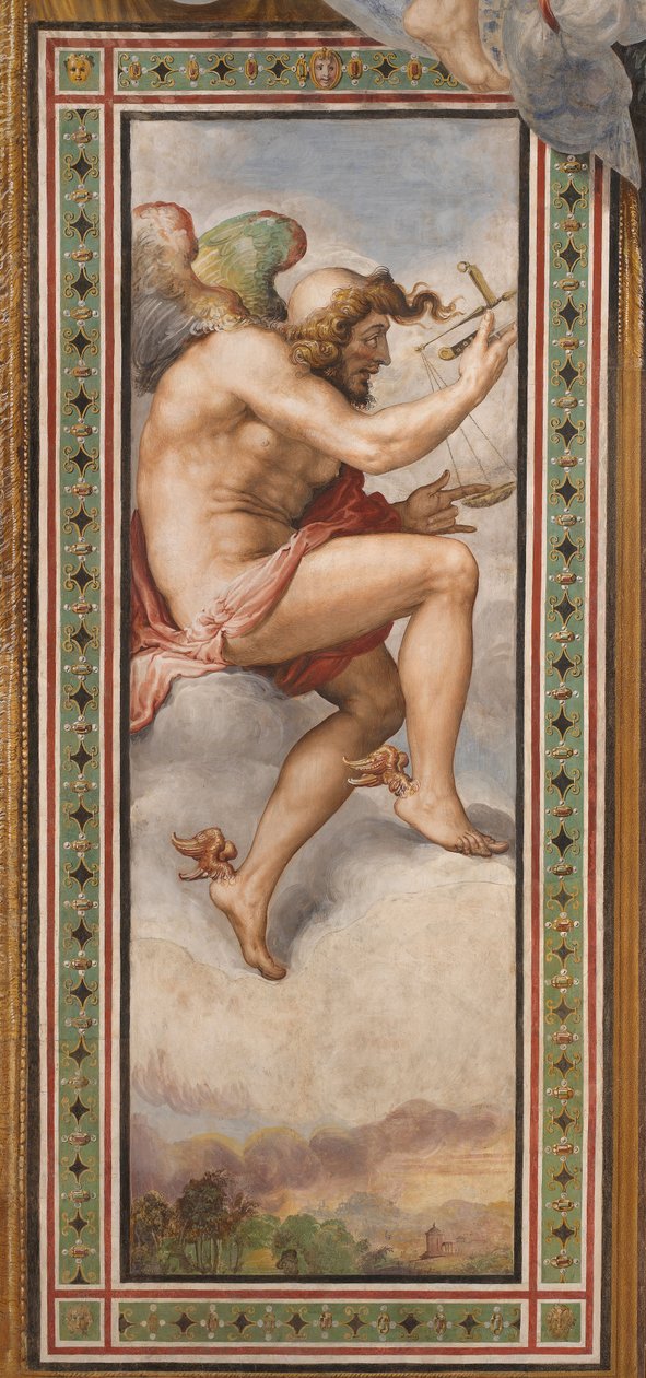 Päätöksen aika Kairos, n. 1544 tekijältä Francesco de Rossi
