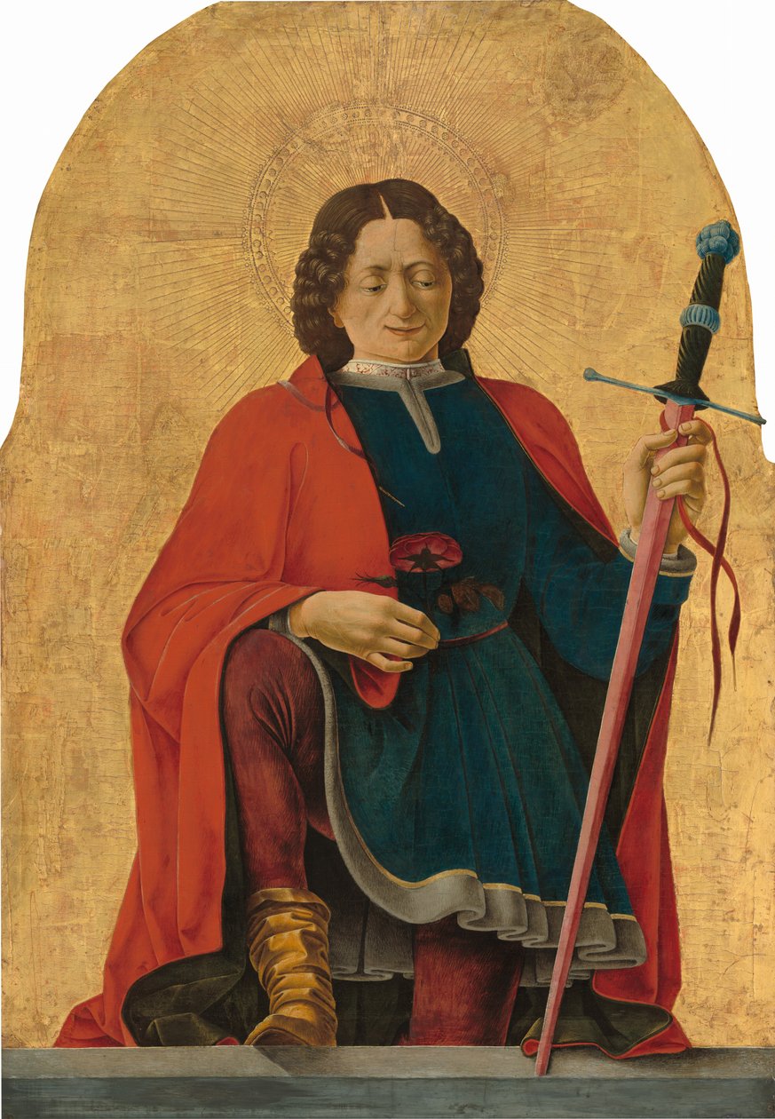 Pyhä Florian, n. 14731474. tekijältä Francesco del Cossa