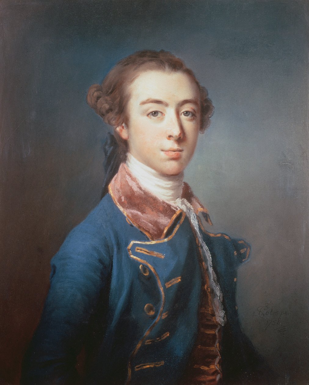 Topham Beauclerk (1739-80) (pastelli paperille) tekijältä Francis Cotes