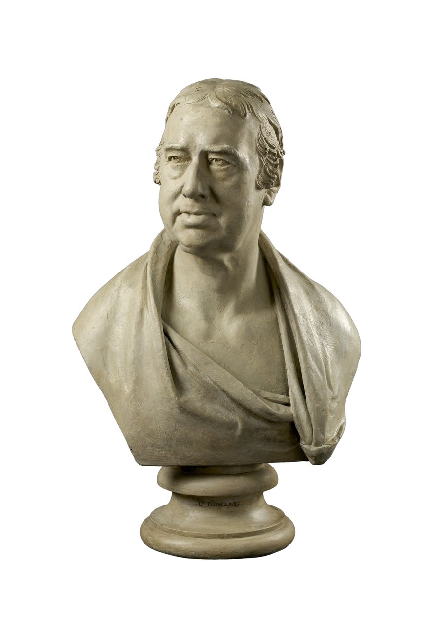 Thomas Dundasin, Asken 1. paronin Dundasin (1741-1820) rintakuva, 1819 - 1820 (kipsi) tekijältä Francis Legatt Chantrey
