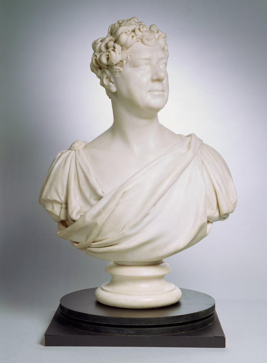 George IV (1762-1830) 1827 (marmori) tekijältä Francis Legatt Chantrey