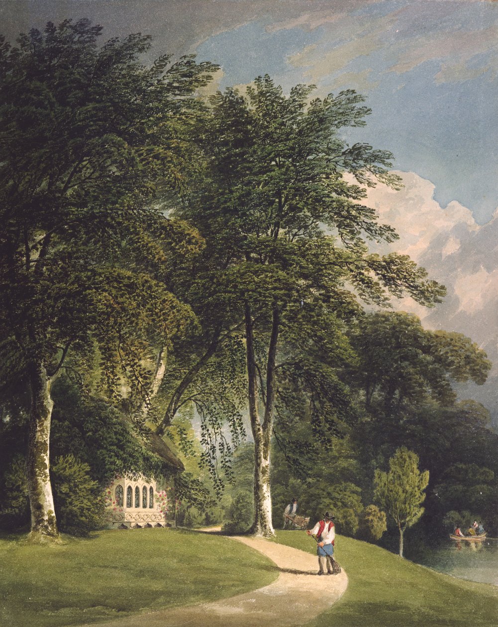 Stourhead, Wilts tekijältä Francis Nicholson