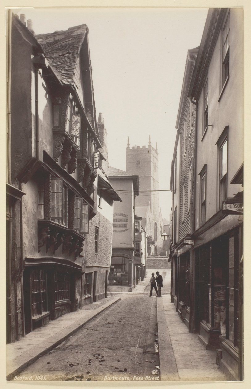 Dartmouth, Foss Street tekijältä Francis Bedford