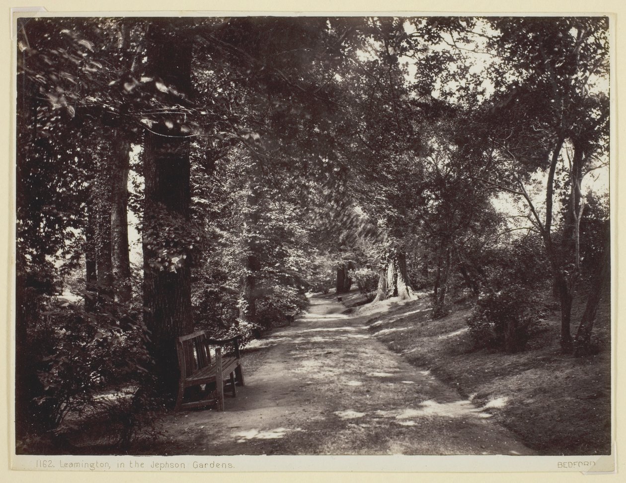 Leamington, Jephson Gardensissa tekijältä Francis Bedford