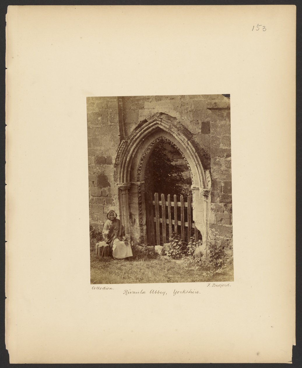 Rievaulx Abbey, Yorkshire tekijältä Francis Bedford