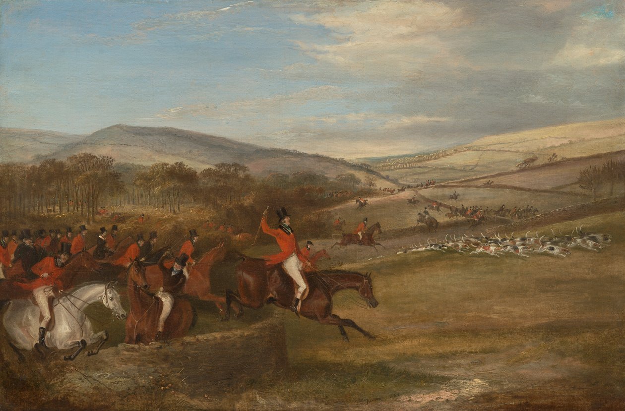 The Berkeley Hunt, 1842: Full Cry tekijältä Francis Calcraft Turner