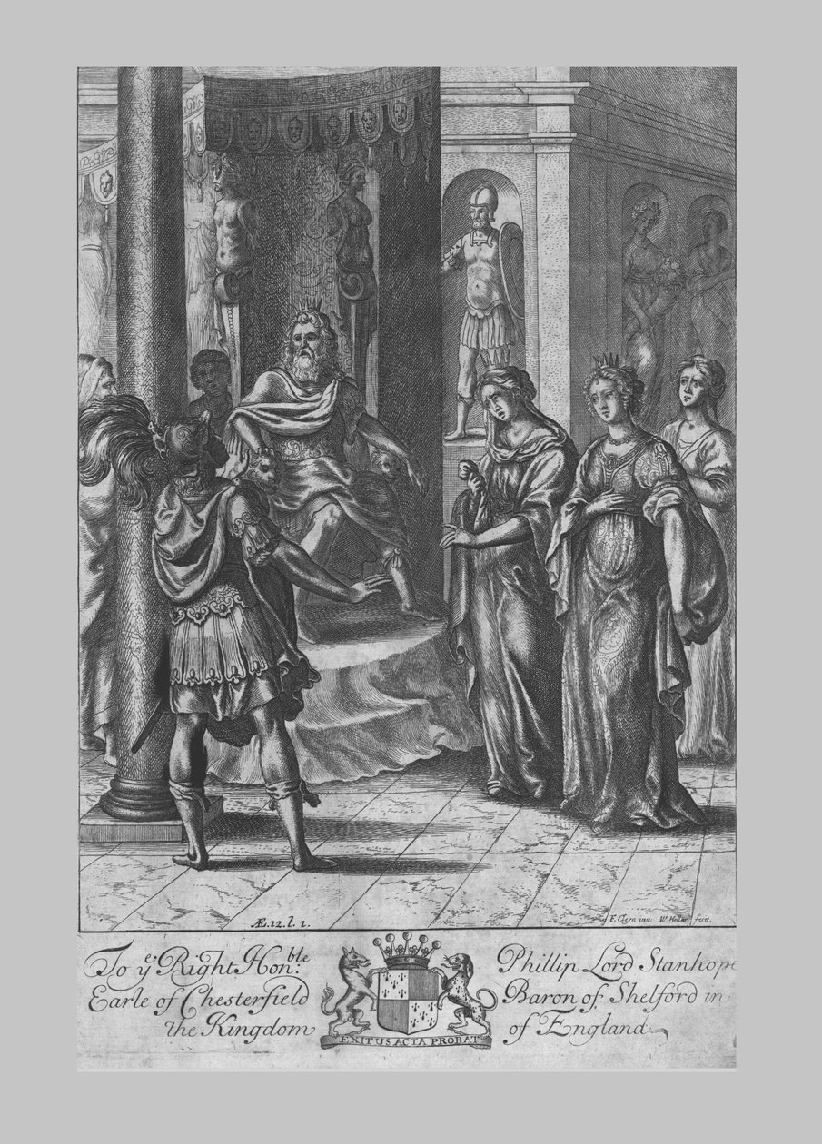 Turnus ennen Latinusta, 1600-luvun alku. tekijältä Francis Cleyn
