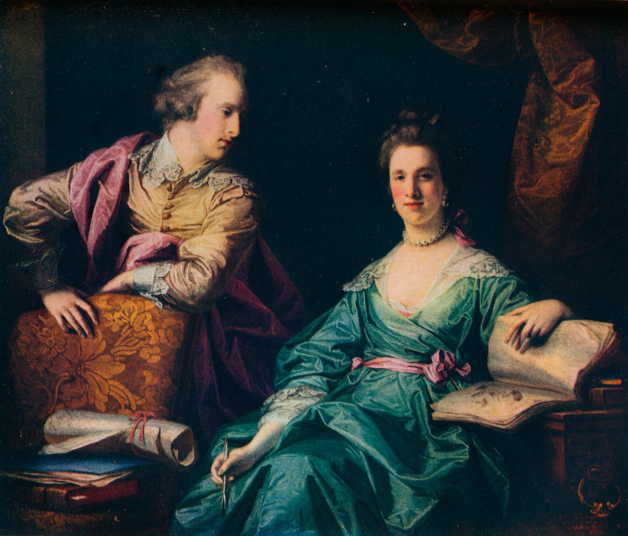 Isabel ja Thomas Crathorne, 1767 tekijältä Francis Cotes