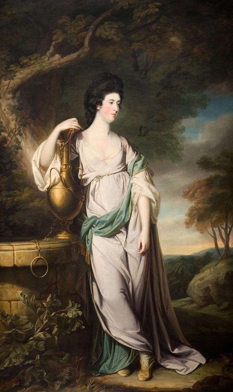 Neiti Catherine Eldin muotokuva, 1767. tekijältä Francis Cotes