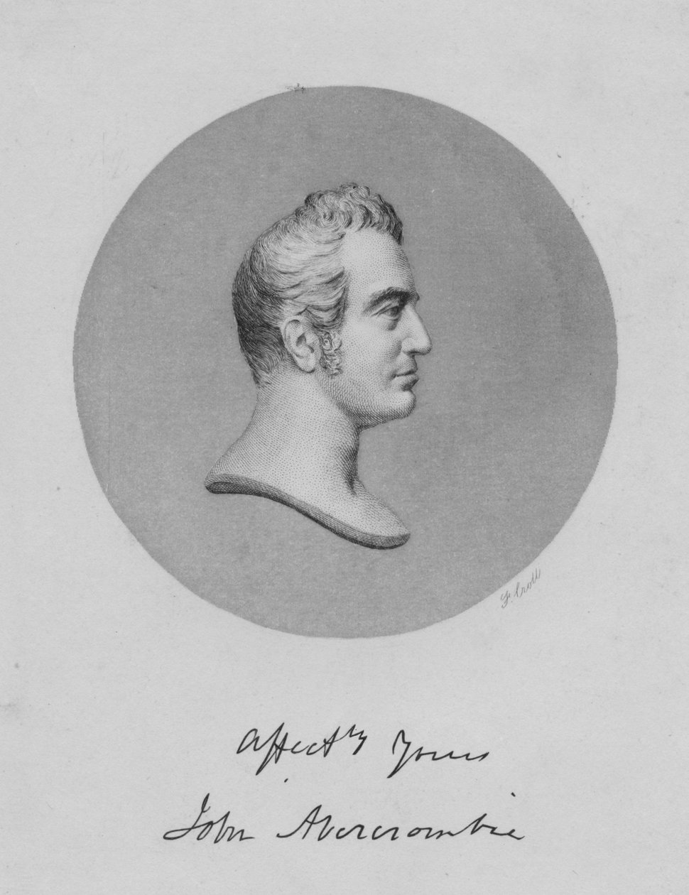 John Abercrombie, 1850. tekijältä Francis Croll
