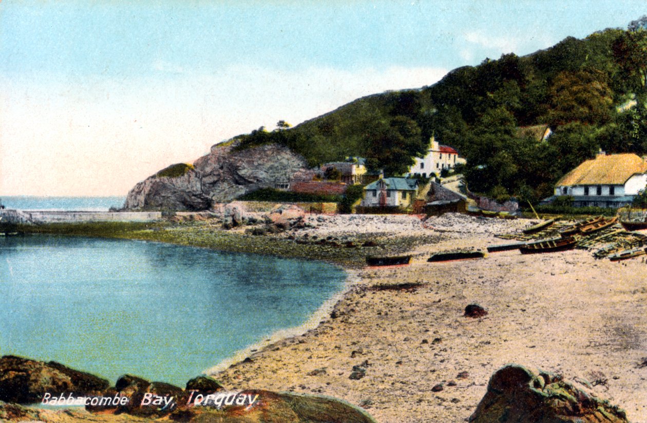 Babbacombe Bay, Torquay, Devon, 1900-luku tekijältä Francis Frith