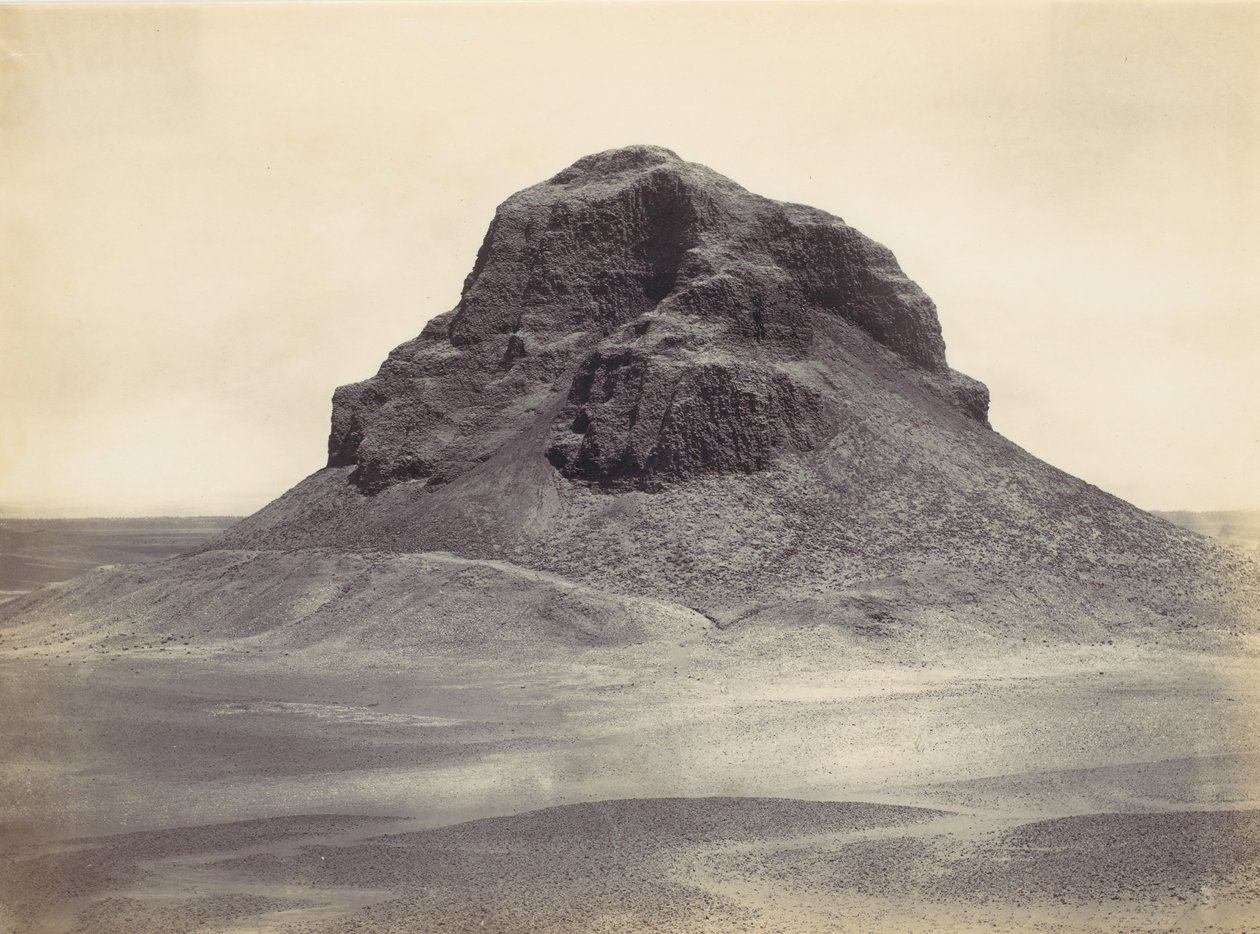 Pyramidi Dahshûrissä, n. 1857. tekijältä Francis Frith