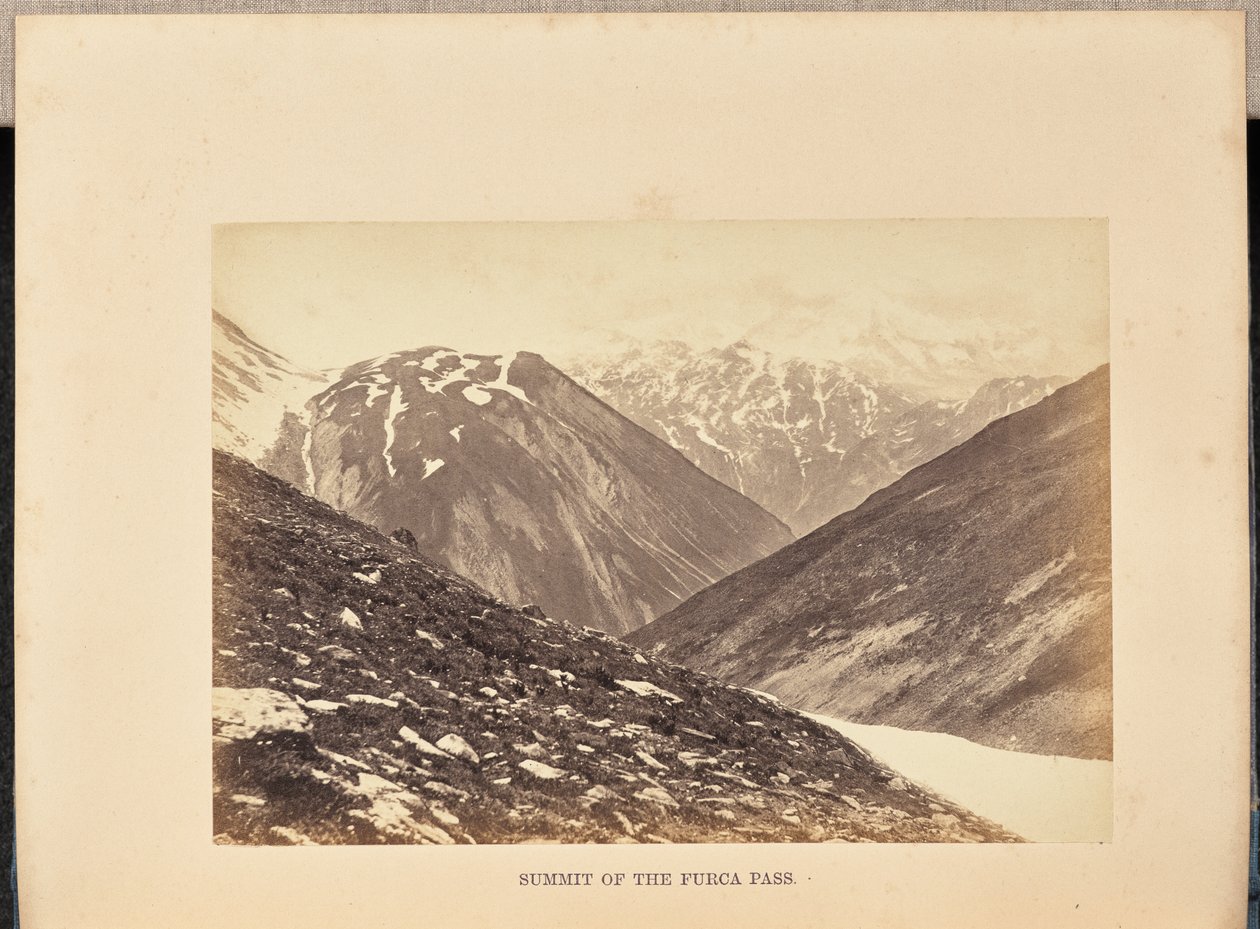 Furca-solan huippu tekijältä Francis Frith