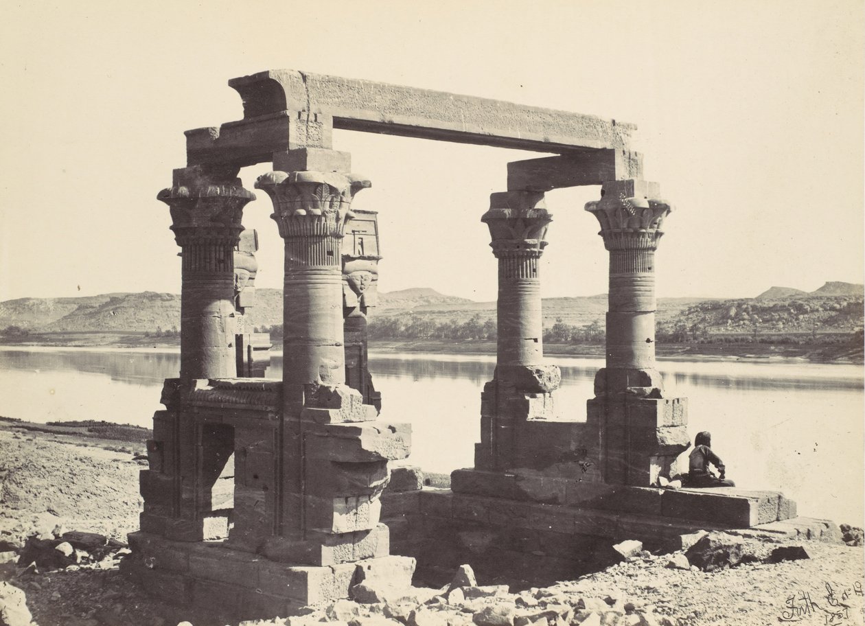 Kardassan viat, Nubia, 1857. tekijältä Francis Frith