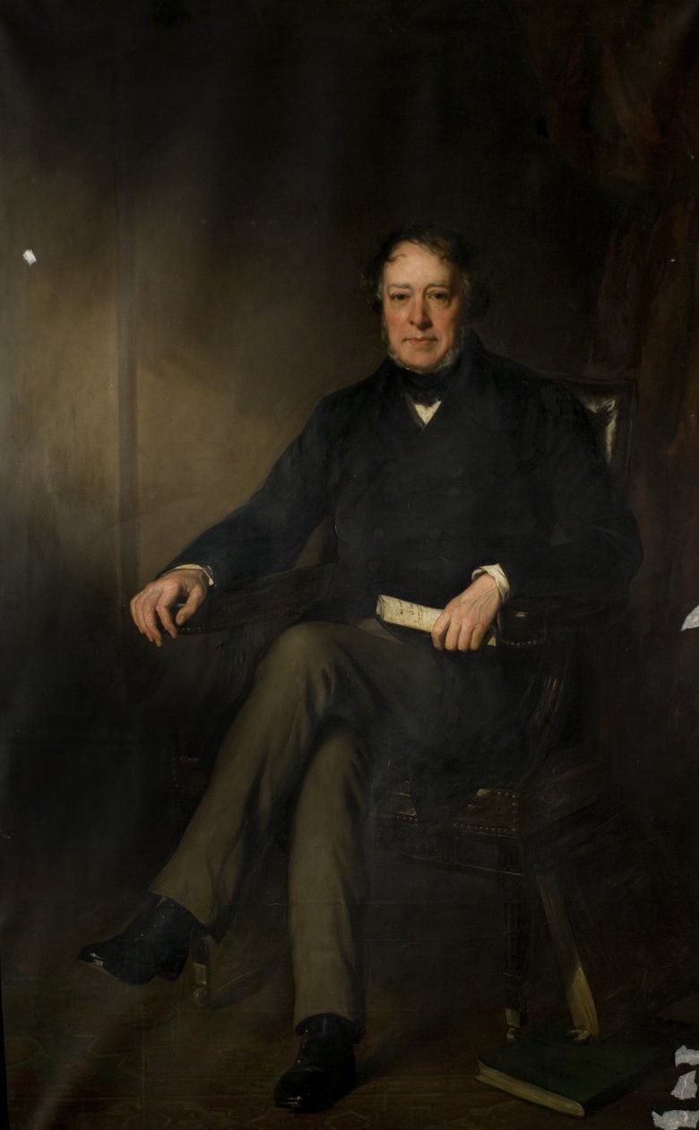 Rt. Hon. Edward Ellice kansanedustaja, 18541855 tekijältä Francis Grant