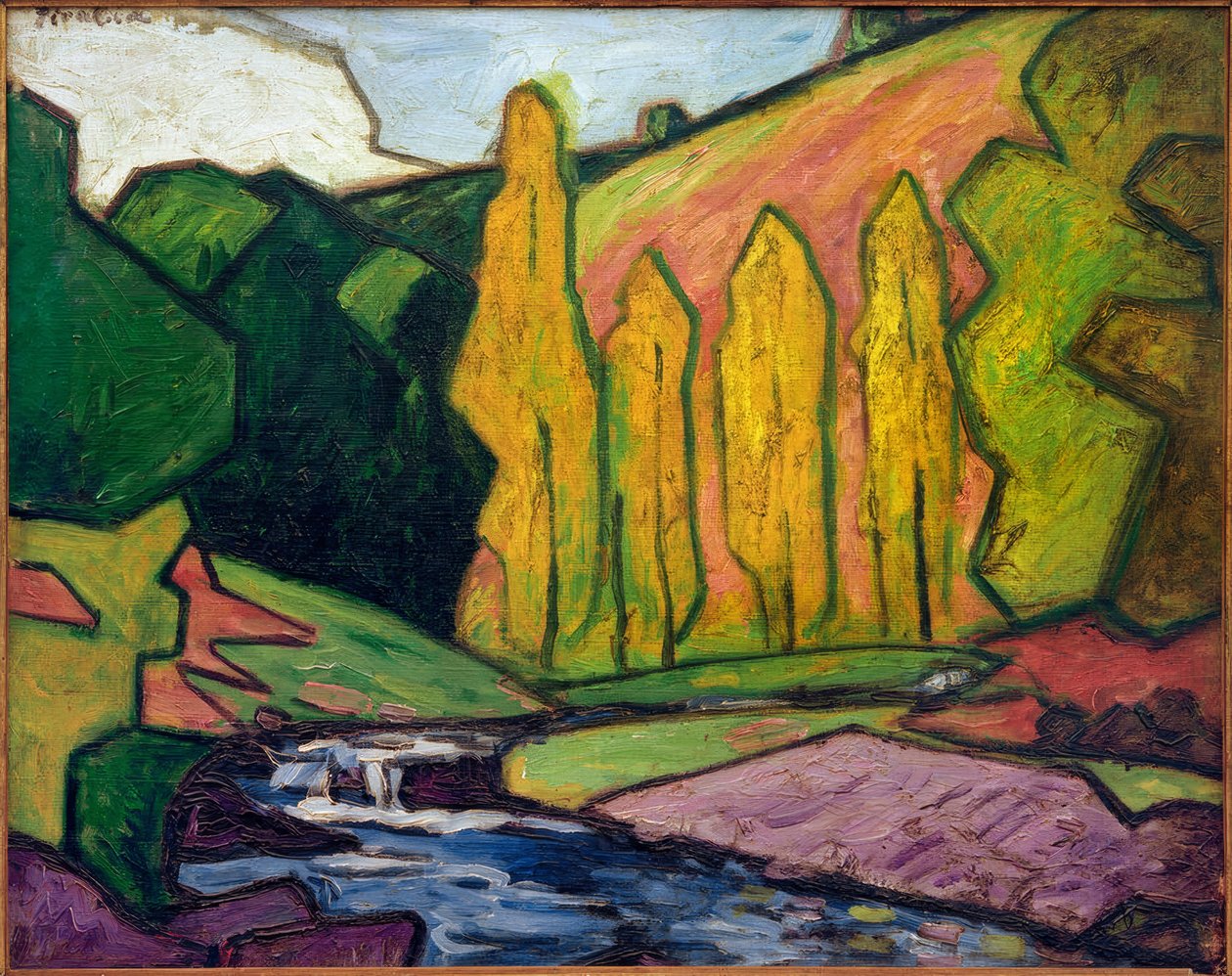 Creuse-joen rannat tekijältä Francis Picabia