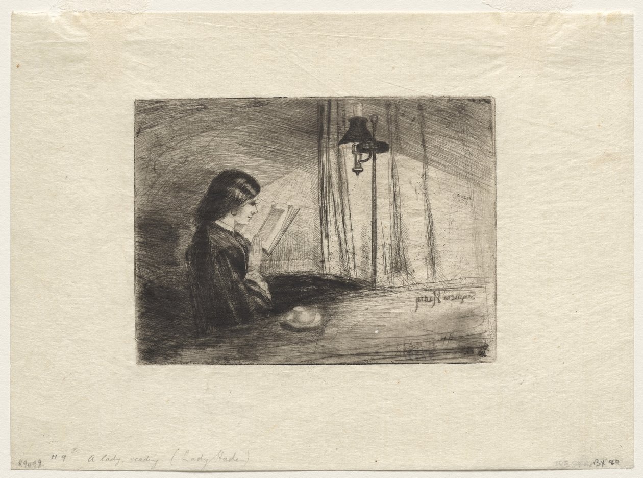 Lady lukee tekijältä Francis Seymour Haden