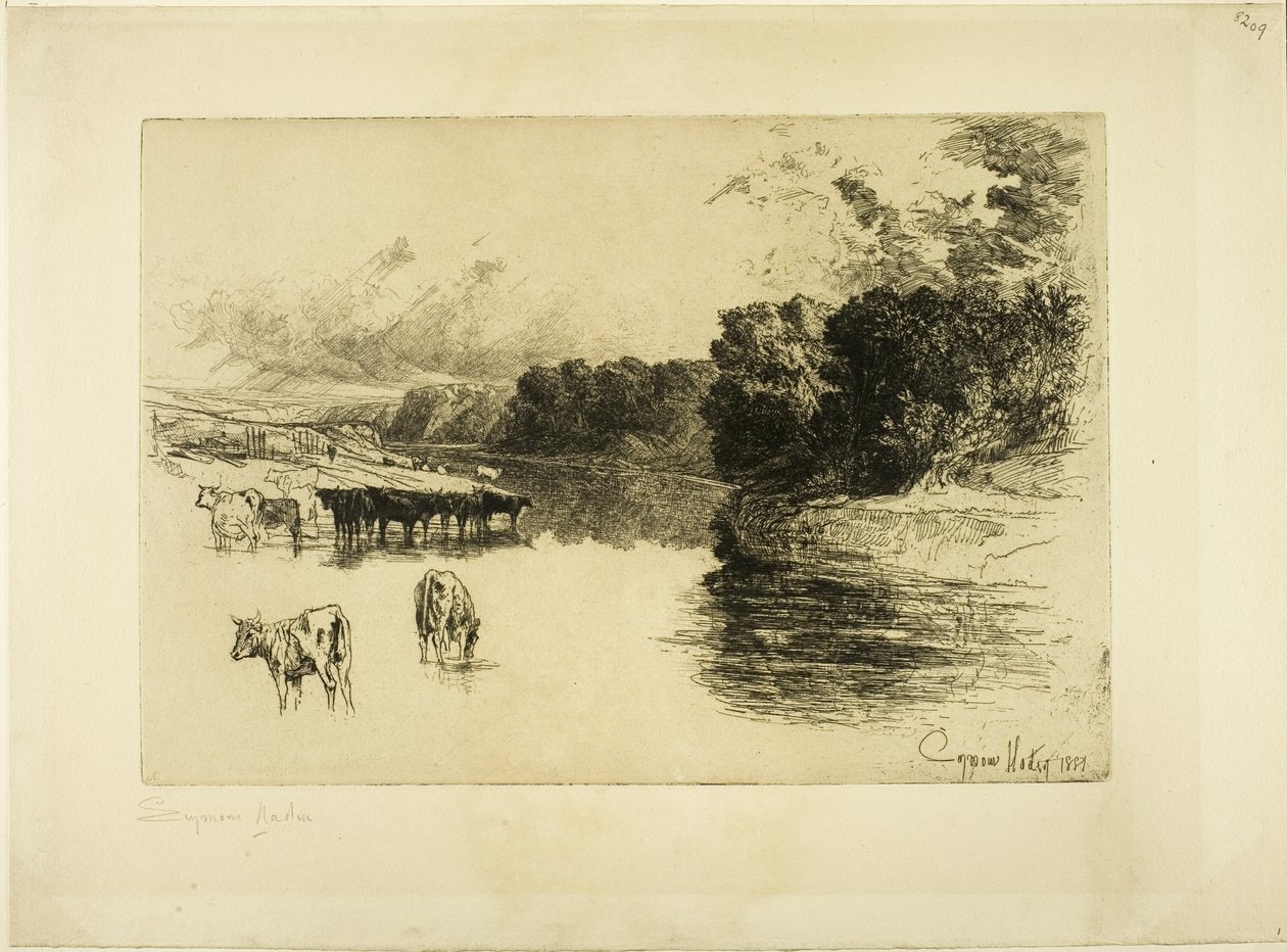 Lancashire joki tekijältä Francis Seymour Haden