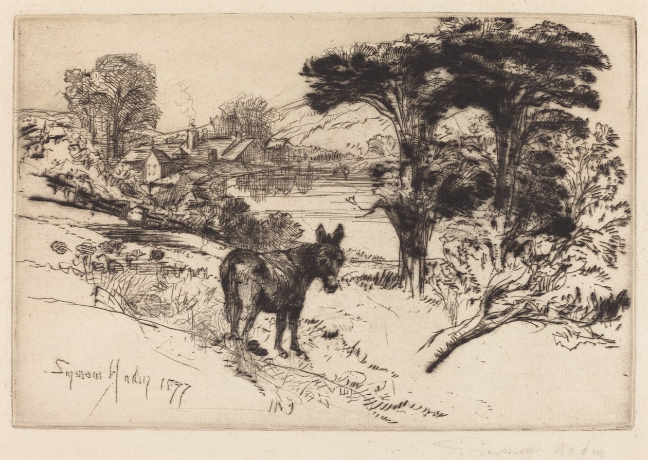 Challow Farm tekijältä Francis Seymour Haden