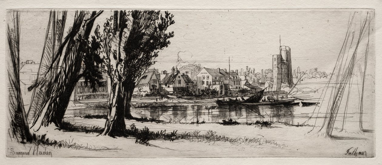 Fulham tekijältä Francis Seymour Haden
