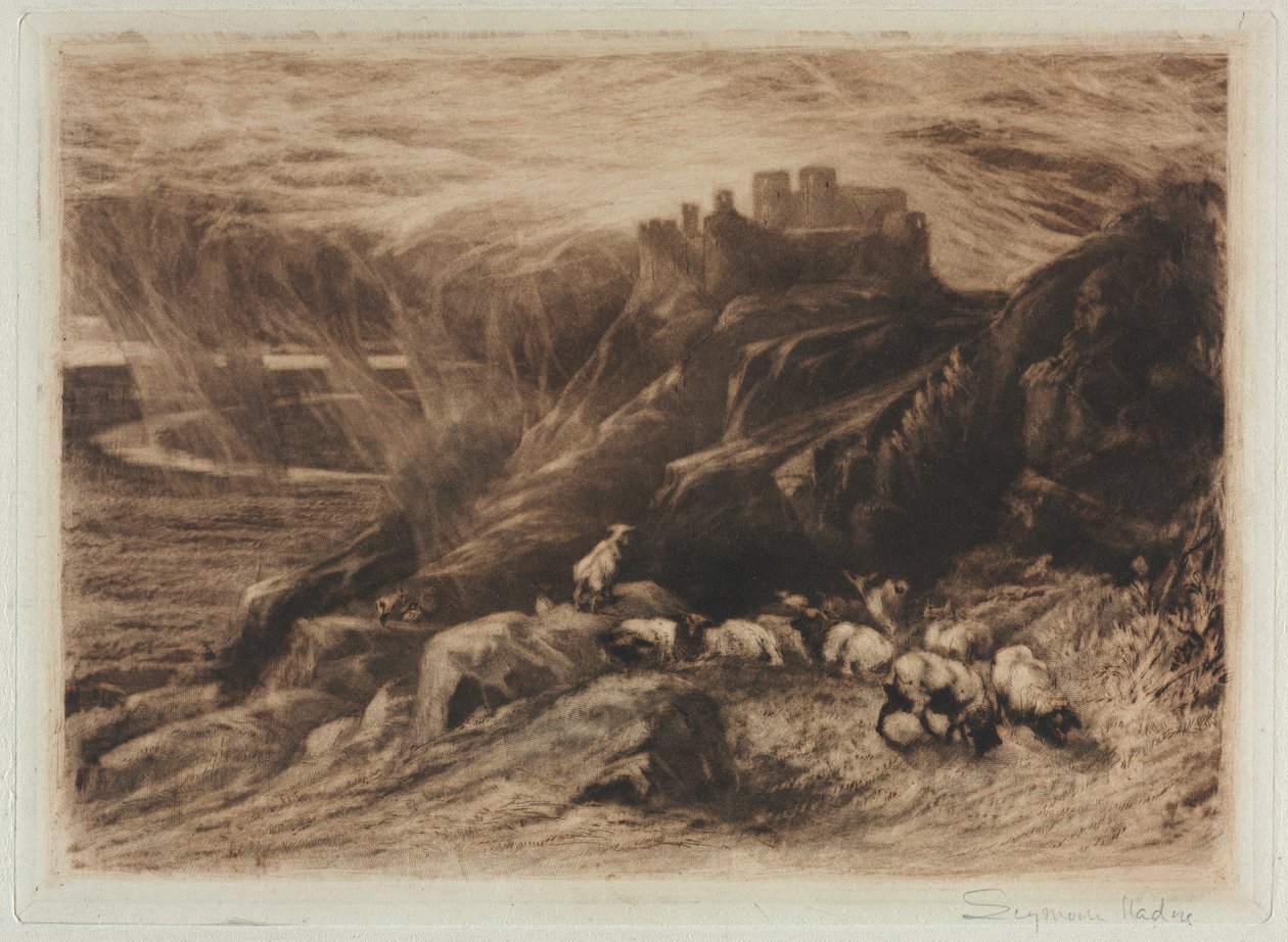 Harlech (toinen levy) tekijältä Francis Seymour Haden