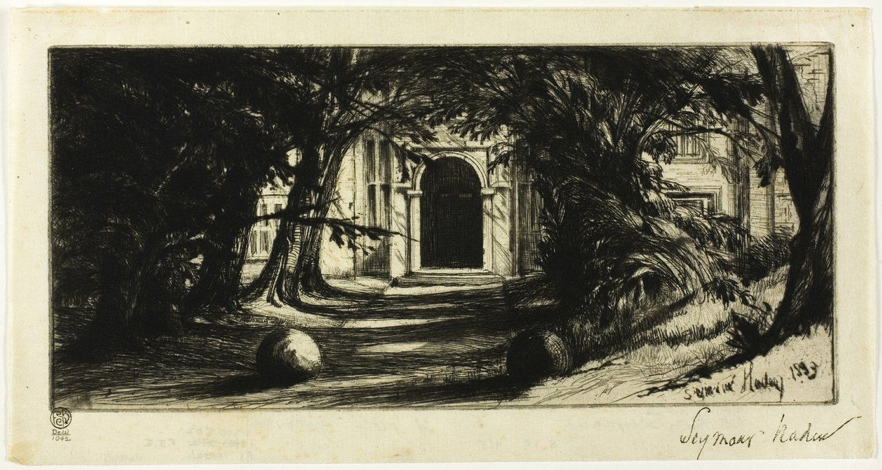 Mytton Hall tekijältä Francis Seymour Haden
