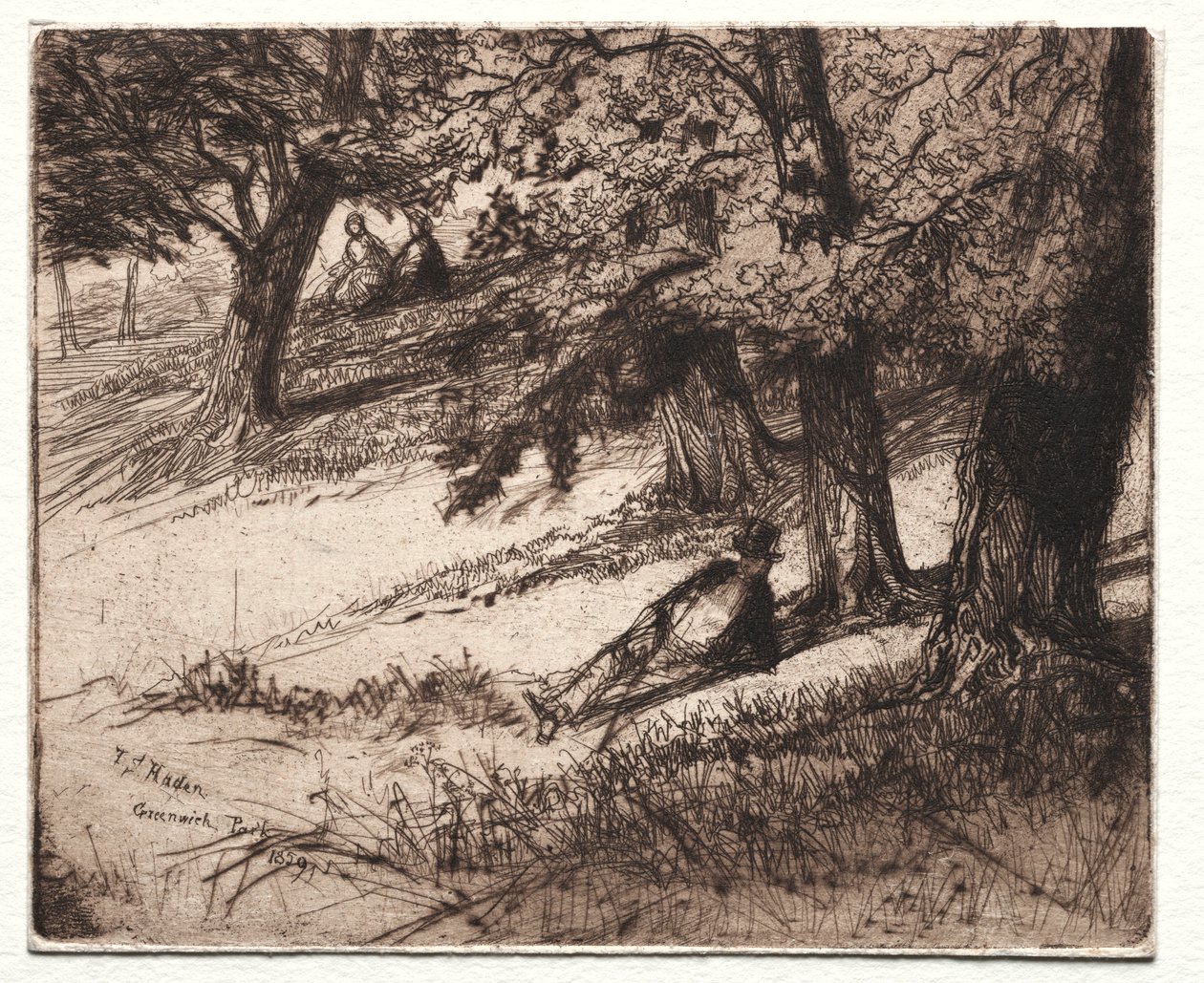Katon alla tekijältä Francis Seymour Haden
