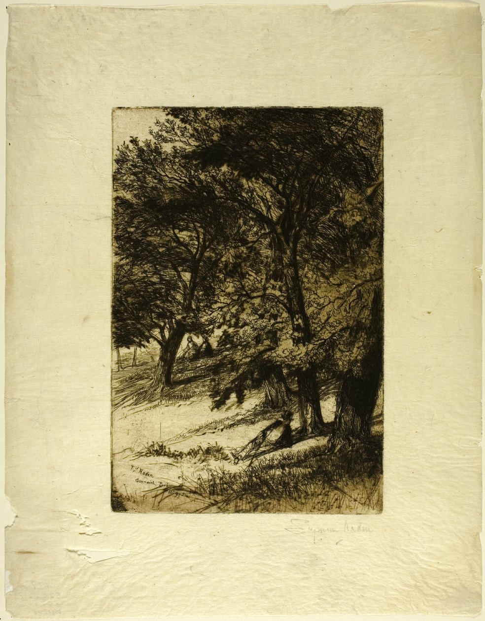 Katon alla... tekijältä Francis Seymour Haden