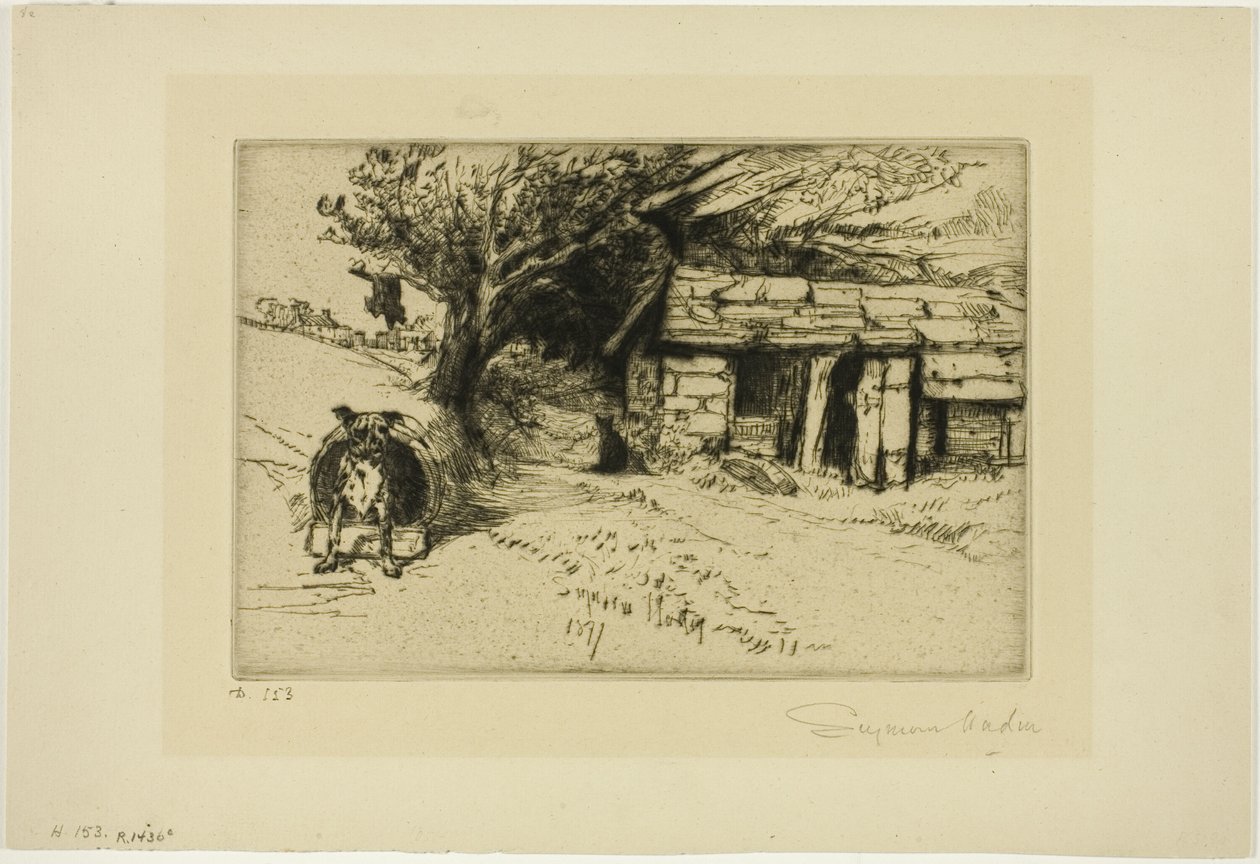 Hytti tekijältä Francis Seymour Haden
