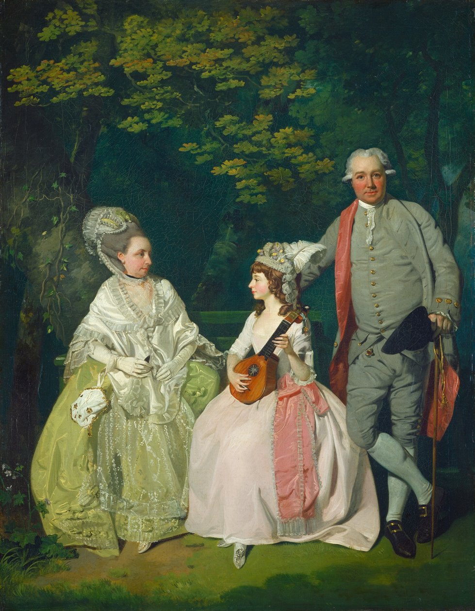 Perheryhmä, c. 17751780. tekijältä Francis Wheatley