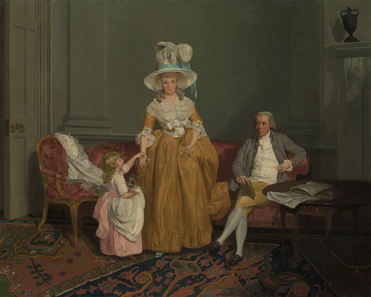 Saithwaiten perhe, n. 1785. tekijältä Francis Wheatley