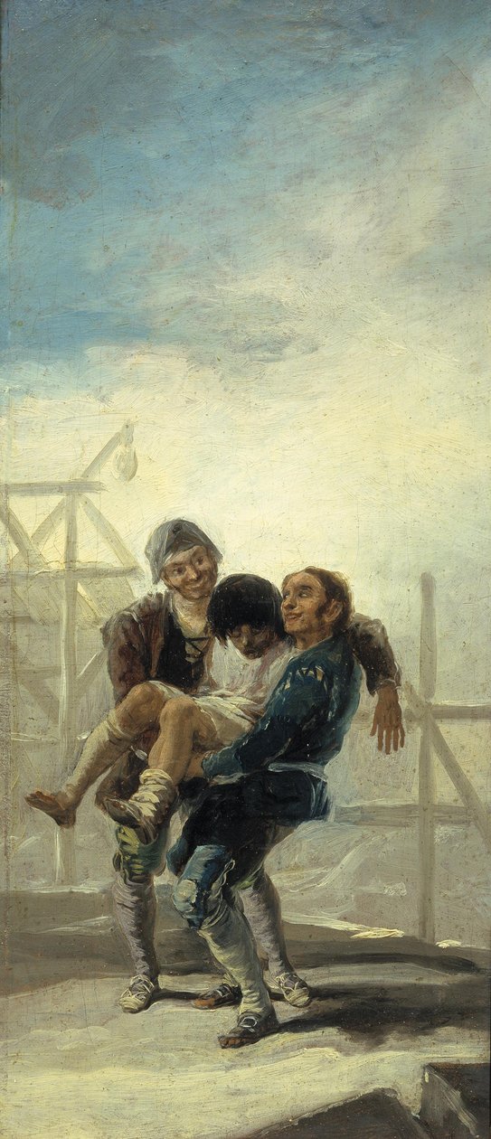 El Albañil borracho tekijältä Francisco de Goya