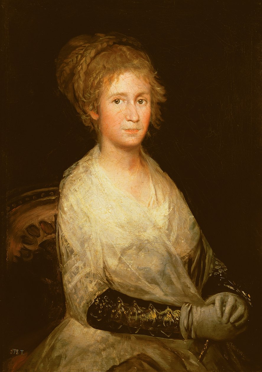 Muotokuvan uskotaan olevan Josefa Bayeu (k.1812) Goyan vaimo, n.1798 tekijältä Francisco de Goya