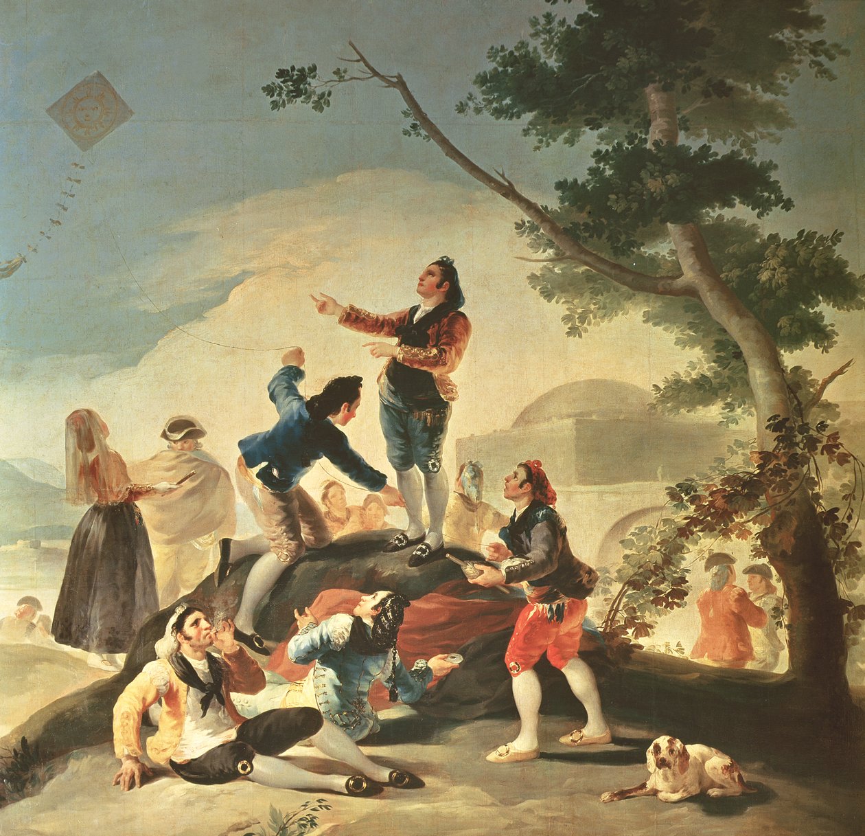 Leija, 1777-78 tekijältä Francisco de Goya