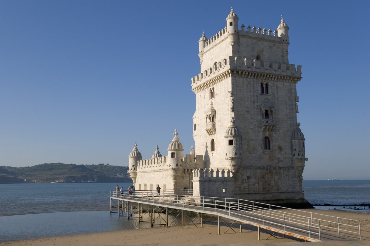 Torre de Belem, rakennettu n. 1514 (katso myös 237479, 237481 ja 237483) tekijältä Francisco de Arruda