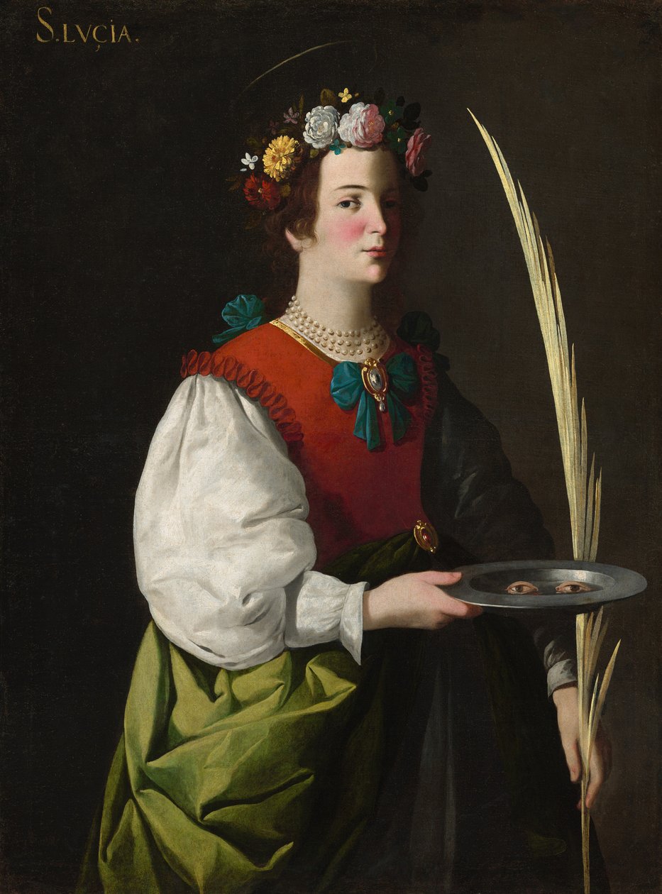 Saint Lucy, noin 1625-1630 tekijältä Francisco de Zurbaran
