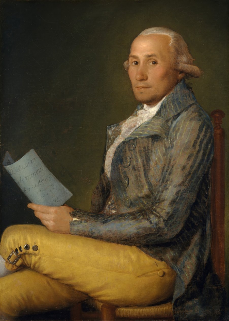 Sebastian Martinez y Perez 1747-1800, 1792. tekijältä Francisco de Goya