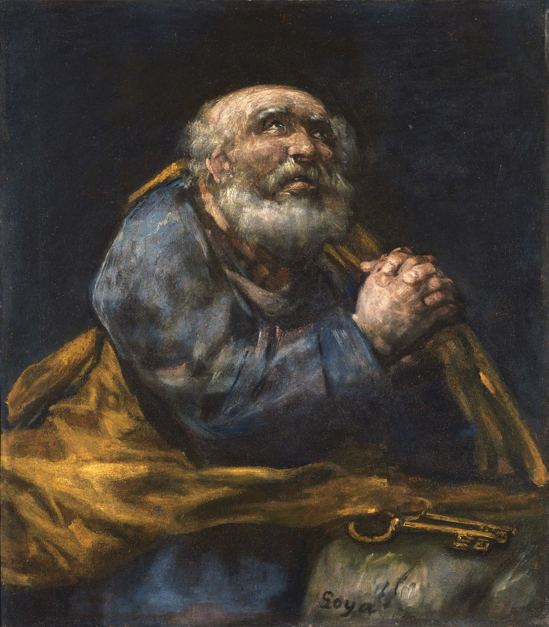 Katuva pyhä Pietari tekijältä Francisco de Goya